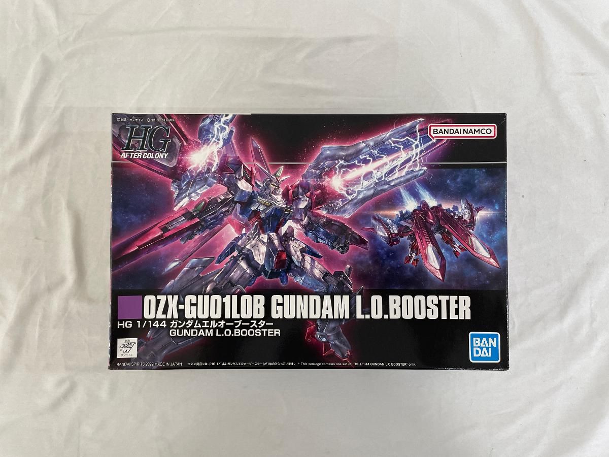未開封】1/144 HG OZX-GU01LOB ガンダムエルオーブースター