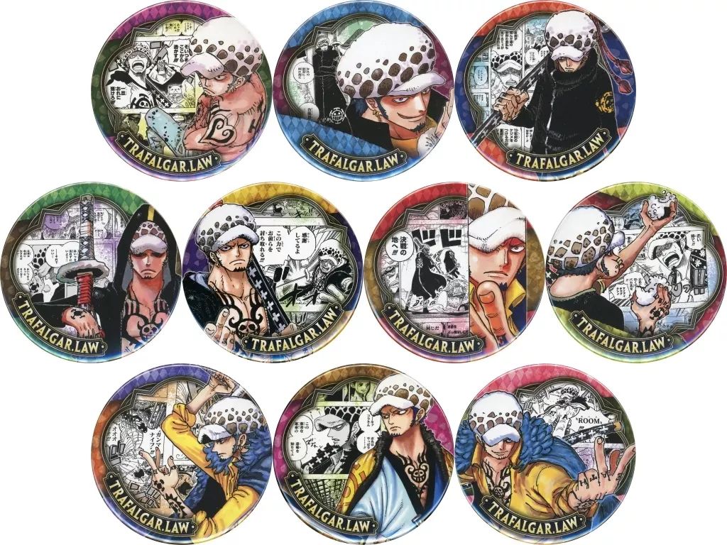 ロー 缶バッジ ⑩ ONE PIECE』コレクション缶バッジ“HEROES