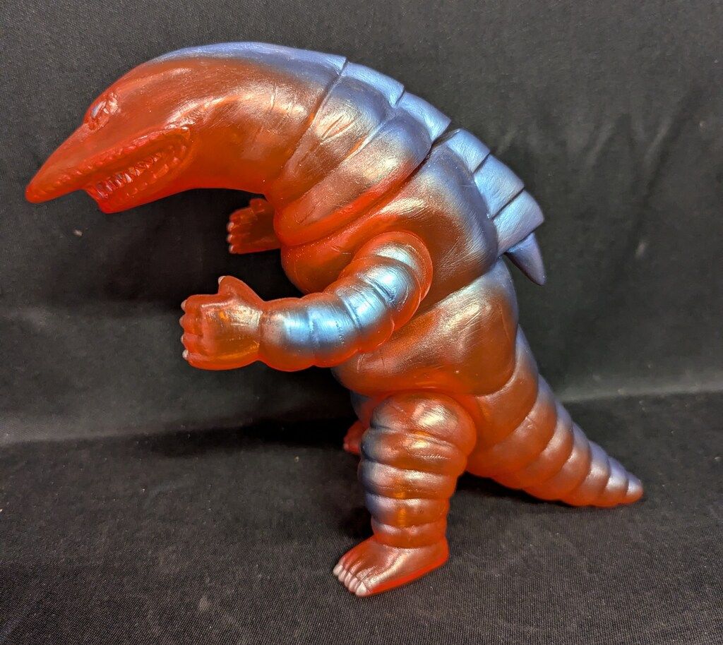 サンガッツ本舗 テレスドン クリアオレンジ成型/メタブルースプレー