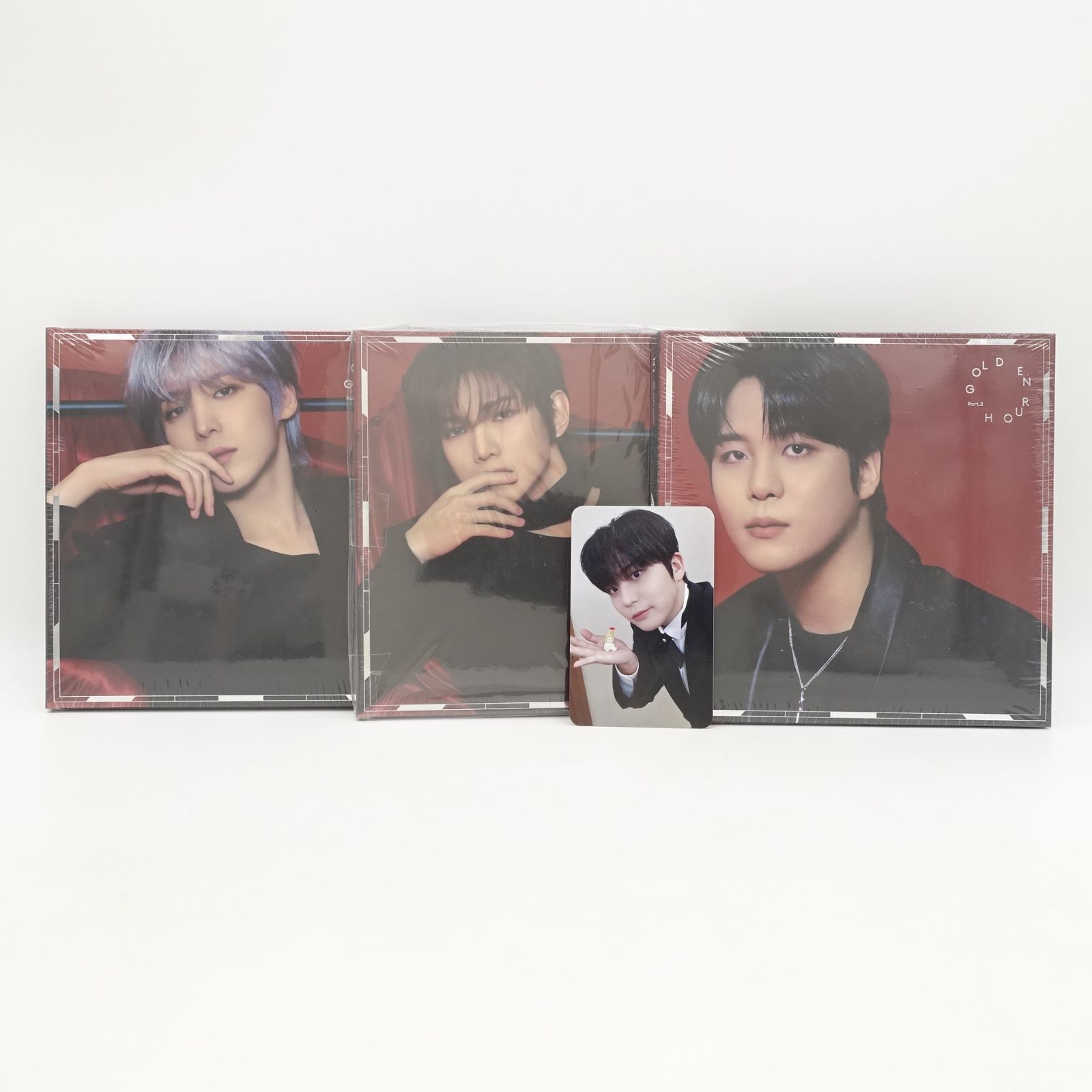 ATEEZ ヨサン ユノ ジョンホ 未開封 GOLDEN HOUR : Part.2 CD