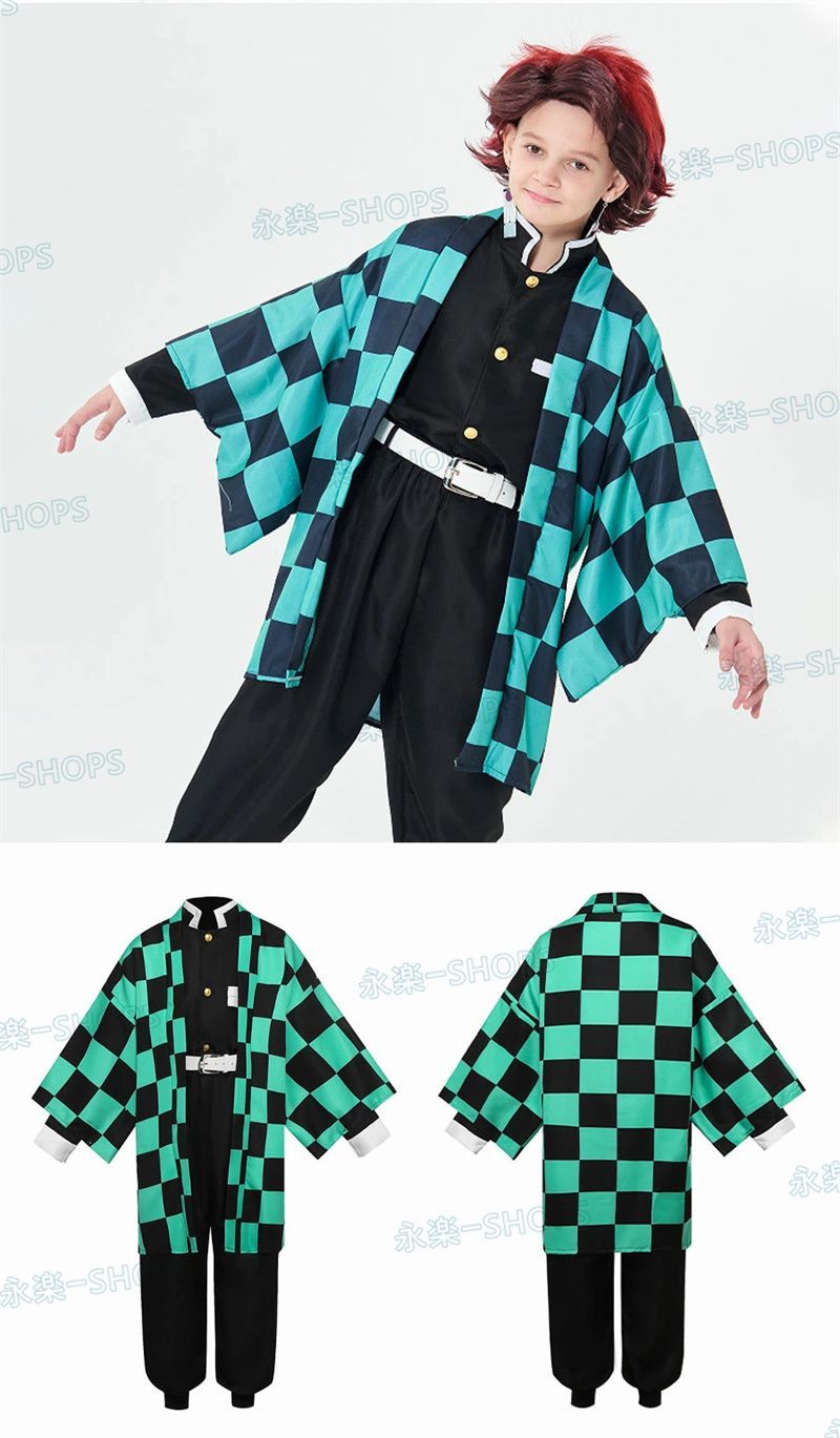 鬼滅の刃 竈門炭治郎 コスプレ セット済みウィッグ セット済みウィッグ 鬼滅の刃 竈門炭治郎 コスプレ