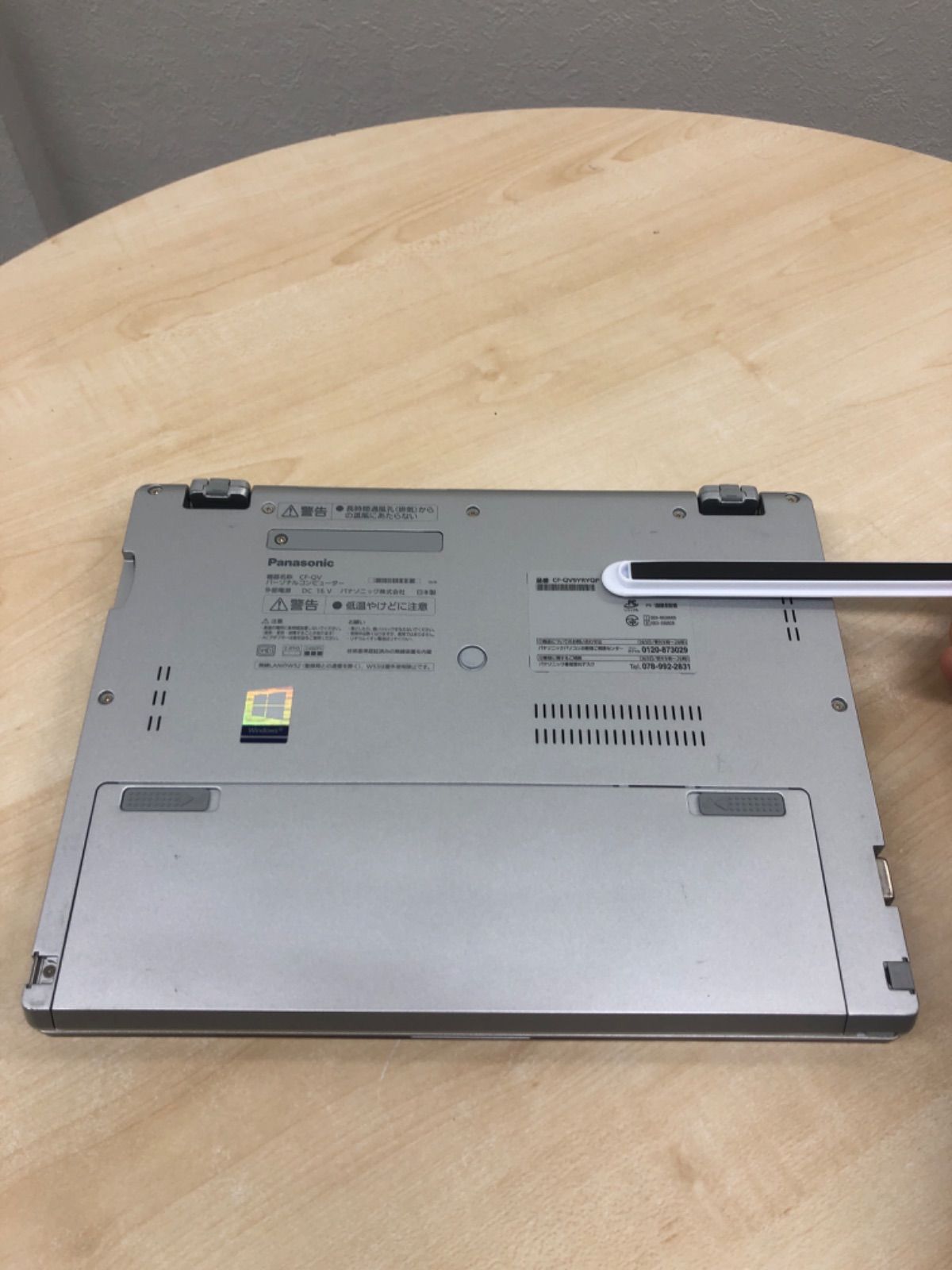 PANASONIC Let's Note CF-QV9 CF-QV9YRYQP i7-10810U 16GB ジャンク