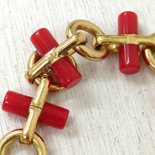 ロエベ ブレストレット バングル レット ゴールドカラー