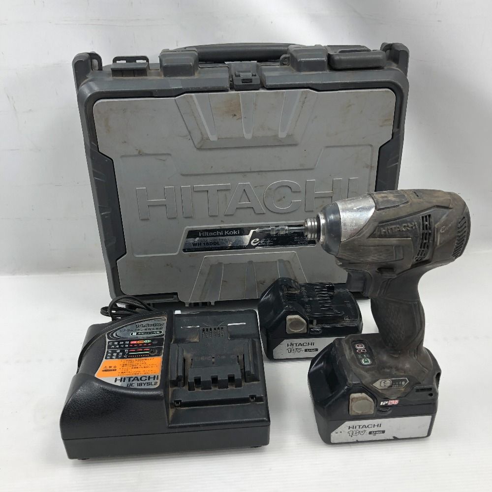 ◇◇HITACHI 日立 締め付け工具 インパクトドライバ WH18DDL
