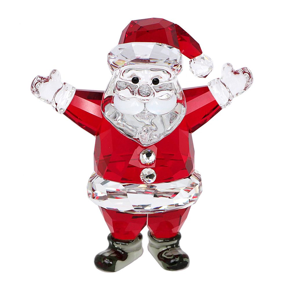 名東 スワロフスキー クリスタル 置物 サンタクロース クリスマス オブジェ インテリア 小物 その他