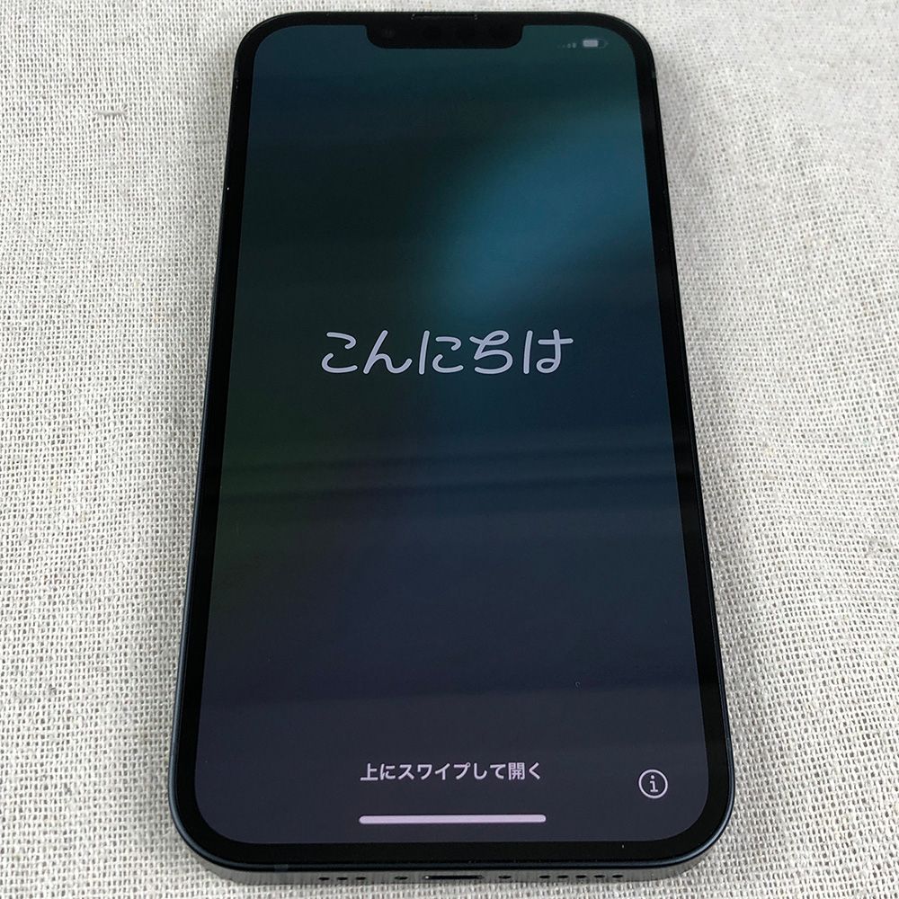 バッテリー良好【SIMロック解除済/本体のみ】Apple iPhone 13（A2631） GSM+CDMA 128GB Midnight【キズ多数あり】/SP-241659（253583）