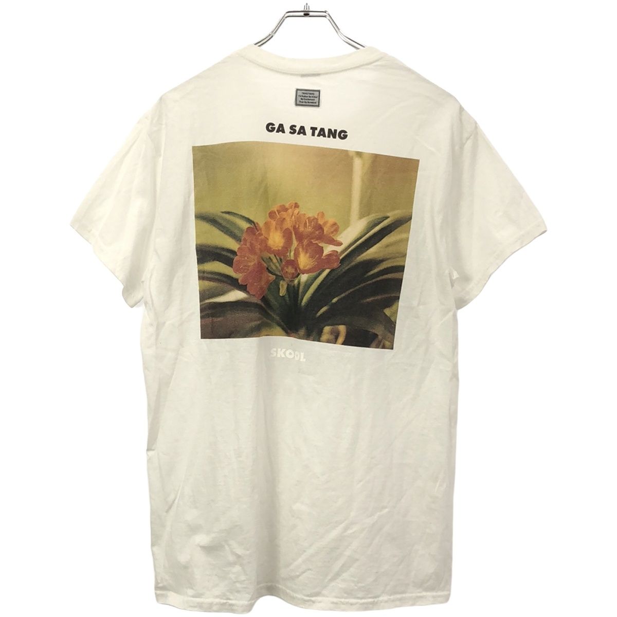 新品未使用 TANGTANG GASATANG フォトプリントTシャツ Mサイズ TANGTANG フォト Tシャツ 白 M GASATANG - メルカリ