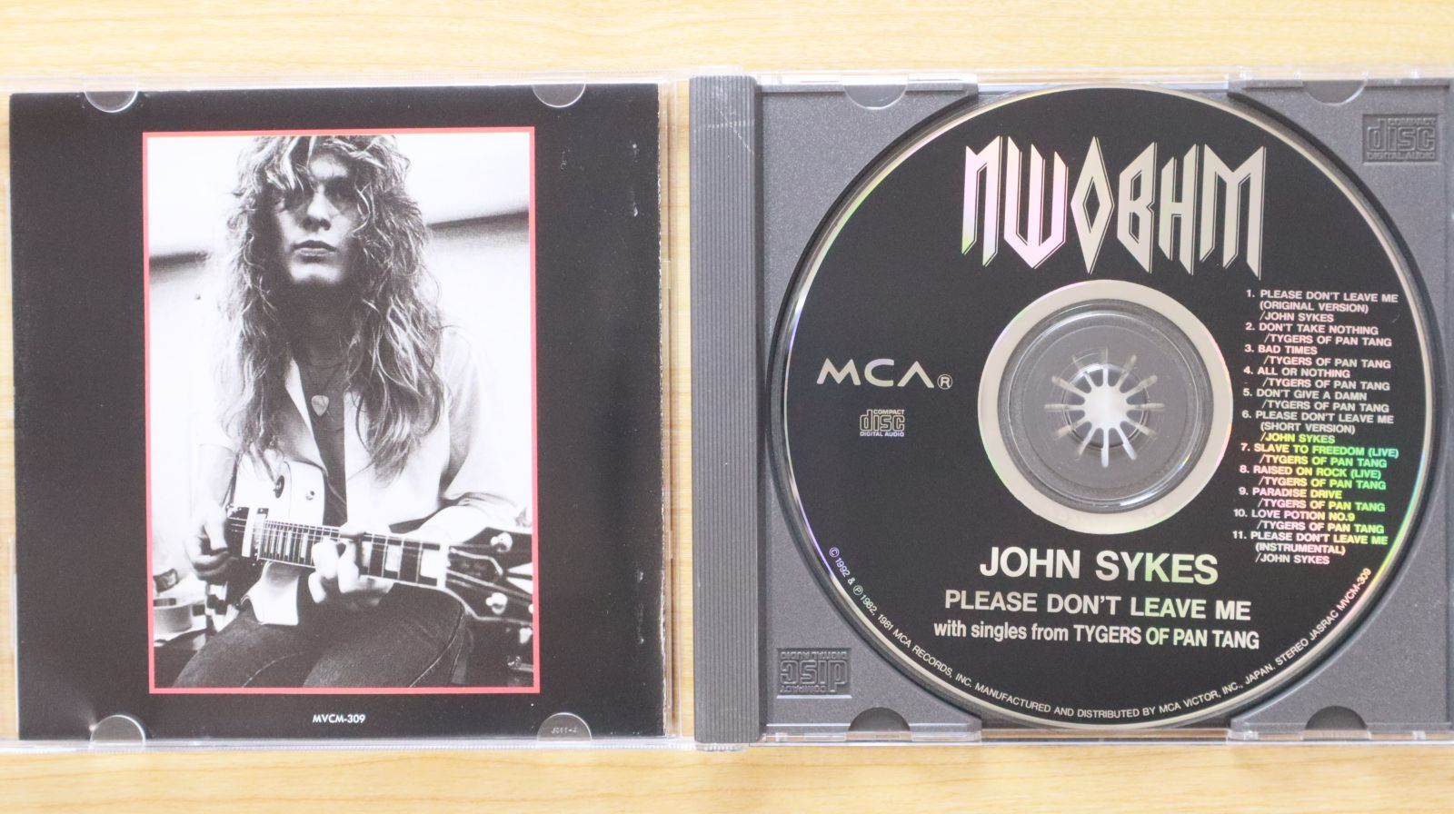 国内盤CD☆ジョン・サイクス/John Sykes□ プリーズ・ドント・リーヴ 