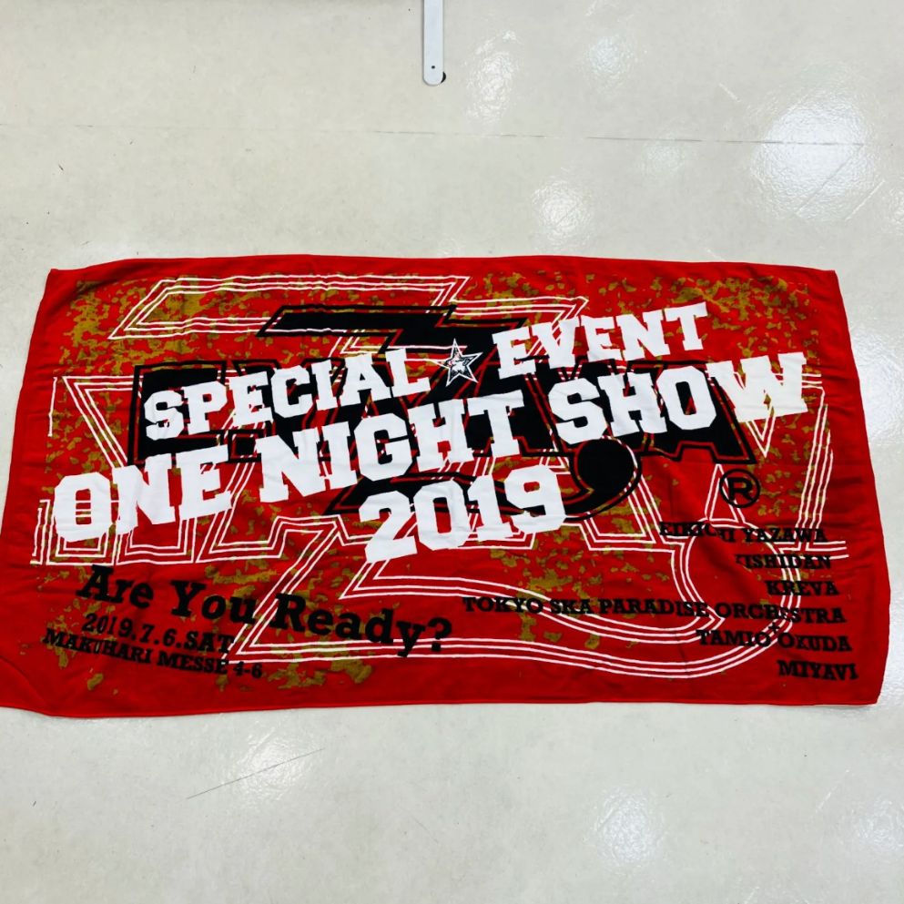 矢沢永吉 スペシャルビーチタオル2019 矢沢永吉 2019 スペシャルビーチ