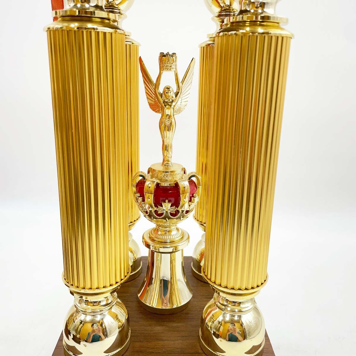 4点セット] 金沢競馬 トロフィー 調教師賞 1981年サラブレッド3歳優駿