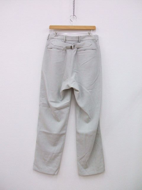 RAKINES Rigid washer tropical R-pants 定価49500円 タグ付 別注 パンツ 2021FW ライトグレー メンズ ラキネス 2-0801M∞