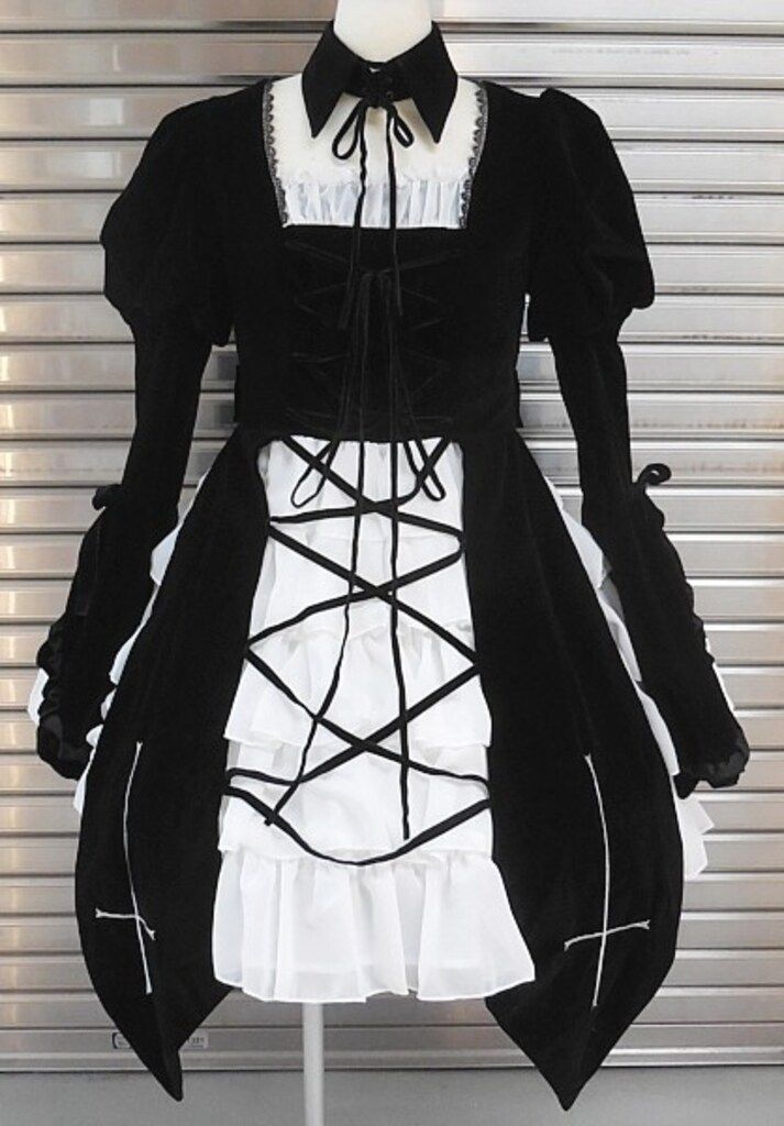 【未着用品】ATELIER　PIERROT　ローゼンメイデン　水銀燈　ワンピース ATELIER PIERROT ローゼンメイデン 水銀燈 コラボワンピース