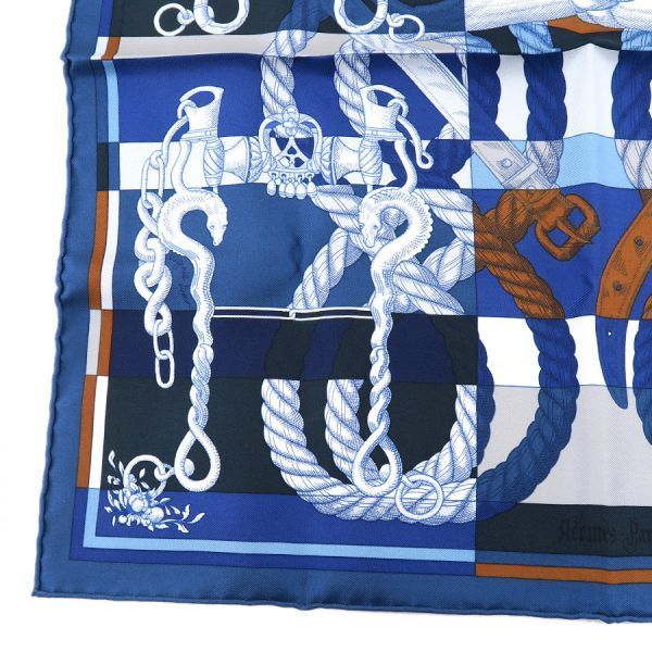 エルメス ミニ スカーフ ガヴロッシュ45 レッド 中古 Bランク