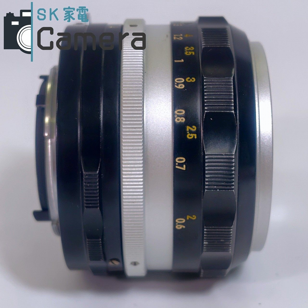 Nikon NIKKOR-S Auto 50mm F1.4 非Ai ニコン キャップ