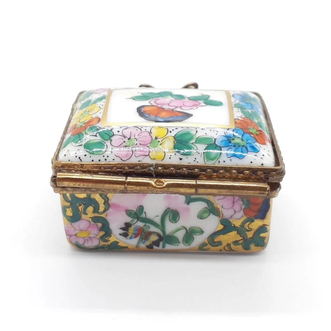 LIMOGES リモージュボックス フランス エナメル ハンドペイント 小物