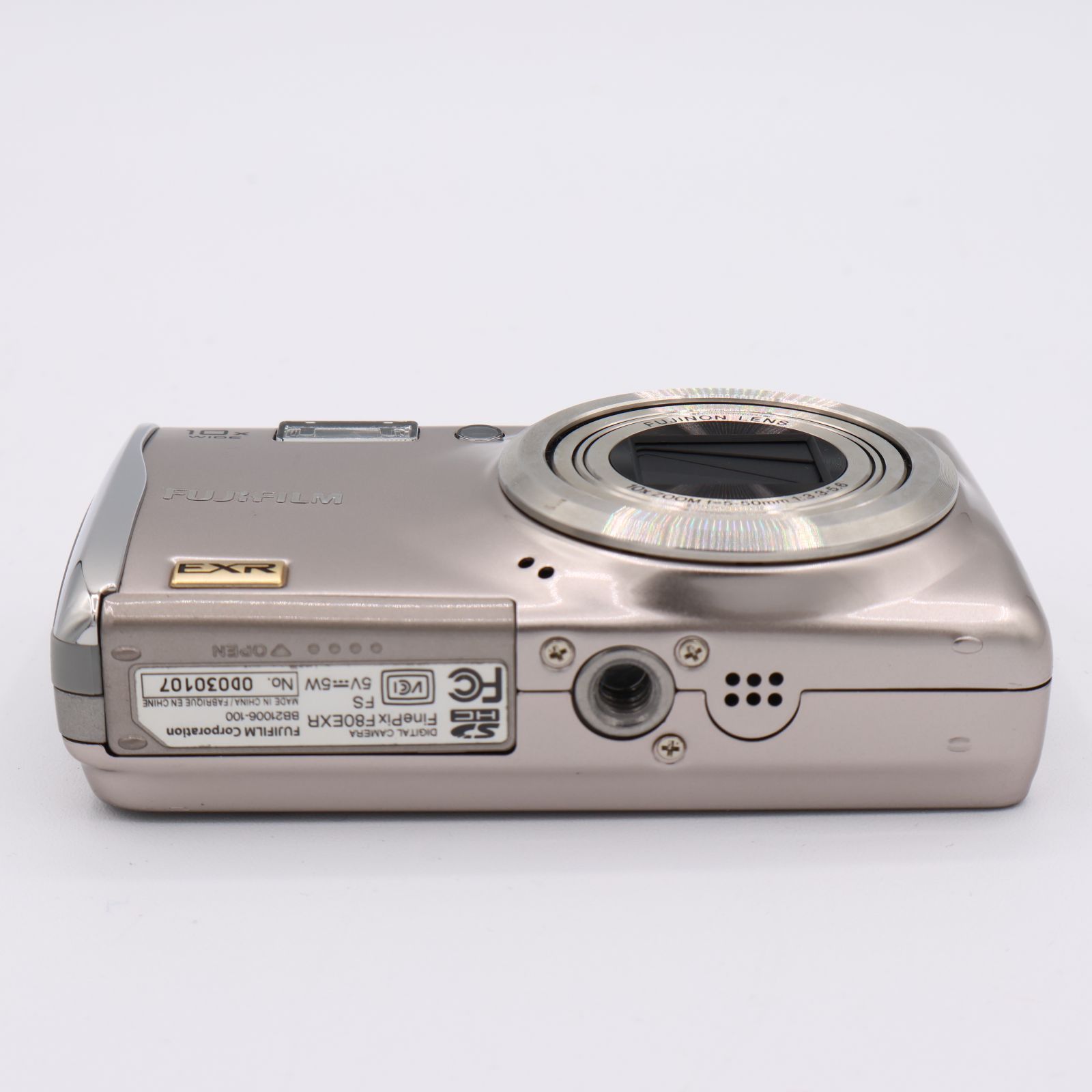 FUJIFILM デジタルカメラ FinePix F80EXR シルバー FX-F80EXR S