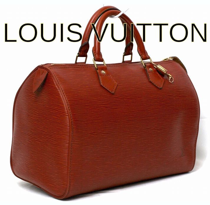 極美品 ルイ・ヴィトン エピ LOUIS VUITTON エピ スピーディ 30 ミニボストンバッグ 旅行 レディース メンズ ケニアブラウン 鍵あり  m230 - メルカリ