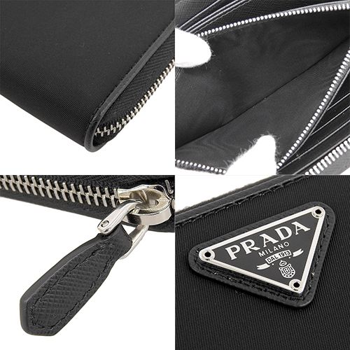 PRADA(プラダ) ラウンドファスナー 長財布 長財布 ロングウォレット