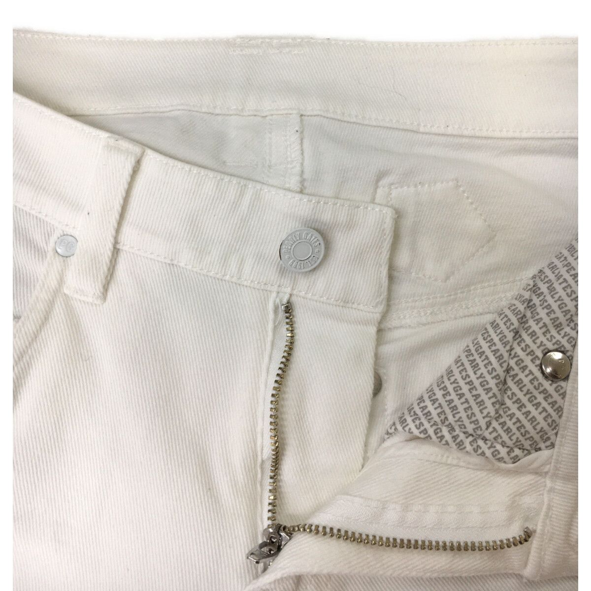 中古 レディース パーリーゲイツ PEARLY GATES パンツ 1(M) 白