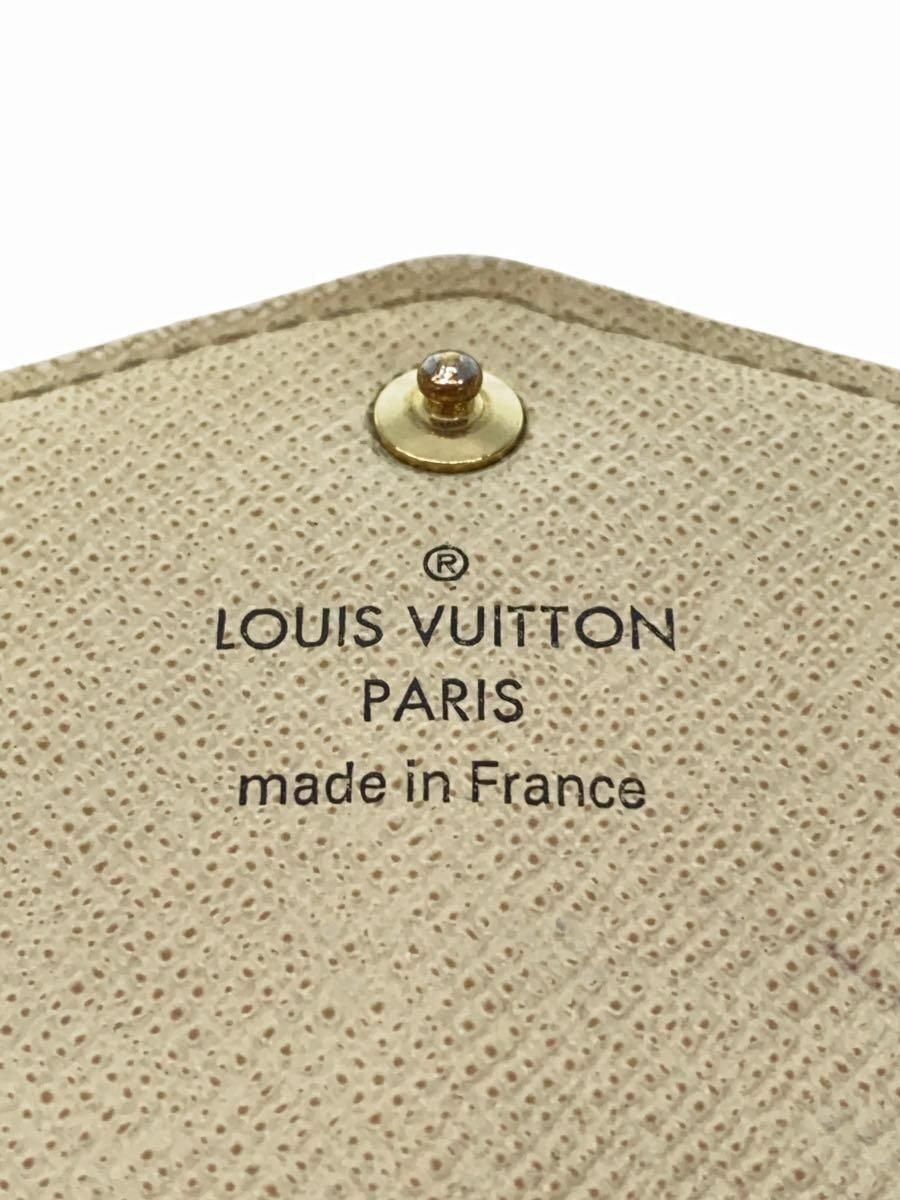 LOUIS VUITTON 2)ポルト・フォイユ・サラ_ダミエ・アズール_WHT PVC ホワイト レディース - メルカリ