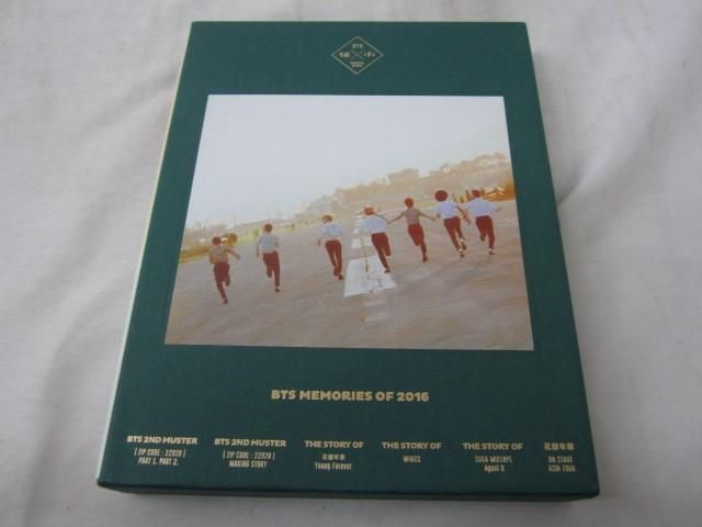 中古品 韓流 防弾少年団 BTS MEMORIES OF 2016 DVD 日本語字幕あり