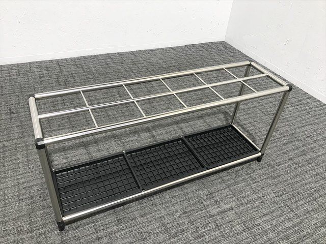 傘立て 60本用 L948C 業務用 店舗用 オカムラ シルバー WWW_KANDAIZUMI_COM