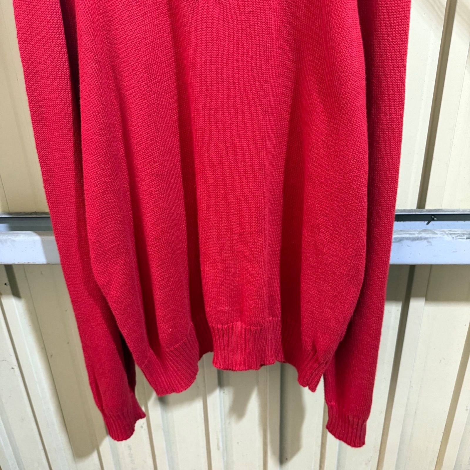 ⭐︎美品⭐︎ラルフローレン　ハーフジップコットンセーター 446 Polo Ralph Lauren ハーフジップ コットンニット セーター L