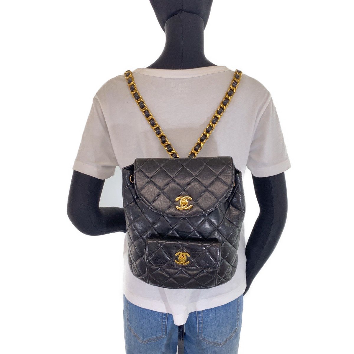 CHANEL シャネル ヴィンテージ マトラッセ ココマーク ターン