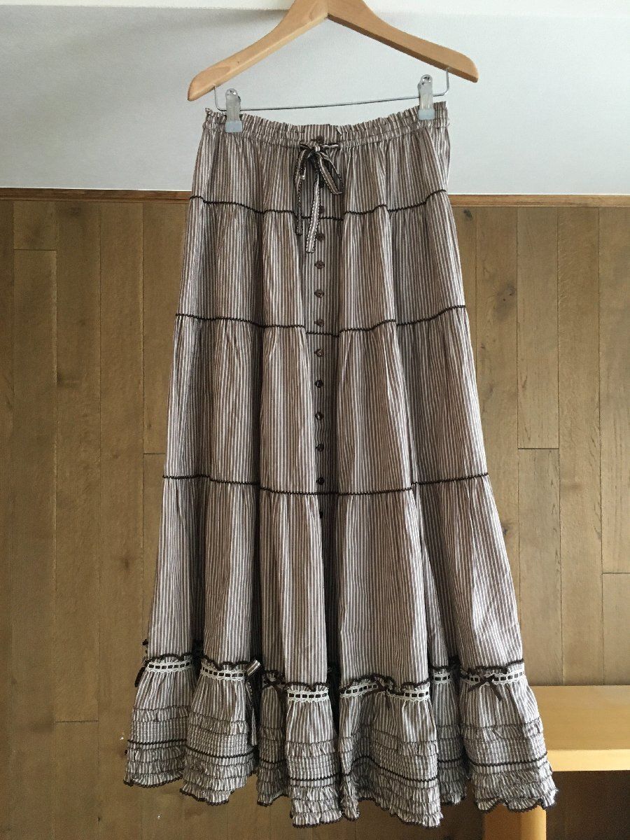 極美品 PINK HOUSEピンクハウス レース スカートF - メルカリ 