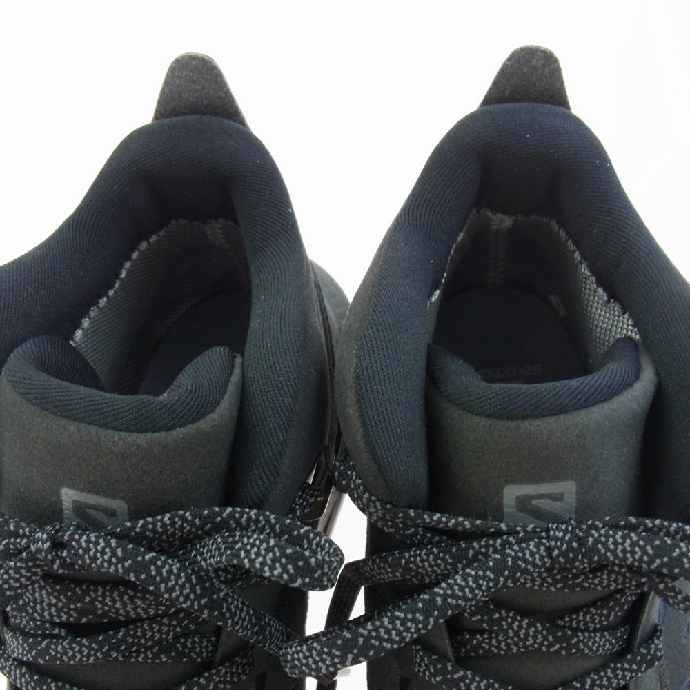salomon サロモン 415888 OUTPULSE MID GTX ミッド ハイカット スニーカー ダークネイビー系 ブラック系 27cm【美品】【中古】 salomon サロモン 415888 OUTPULSE MID GTX ミッド ハイカット