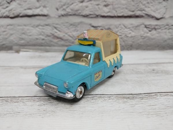 ジャンク ミニカー CORGI TOYS コーギートイズ  ICE CREAM VAN ON FORD THAMES 全長約9cm