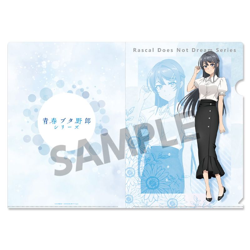 新品/公式】青春ブタ野郎シリーズ_描き下ろしクリアファイル
