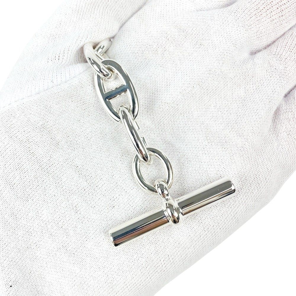 HERMES シェーヌダンクル GM13コマ SV925 シルバーアクセ 箱付き