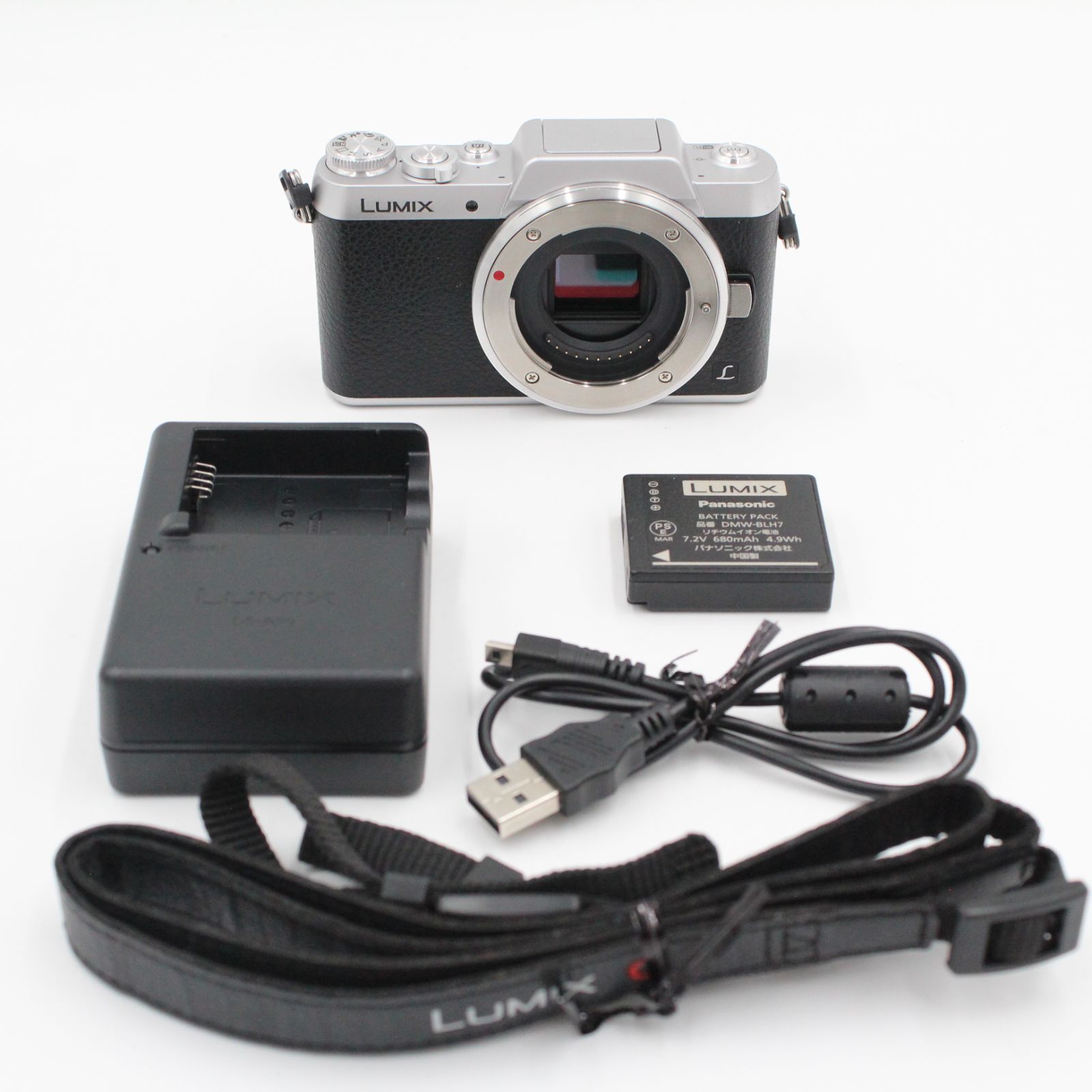 ショット数5537回。☆良品☆ PANASONIC パナソニック DMC-GF7 ボディ 