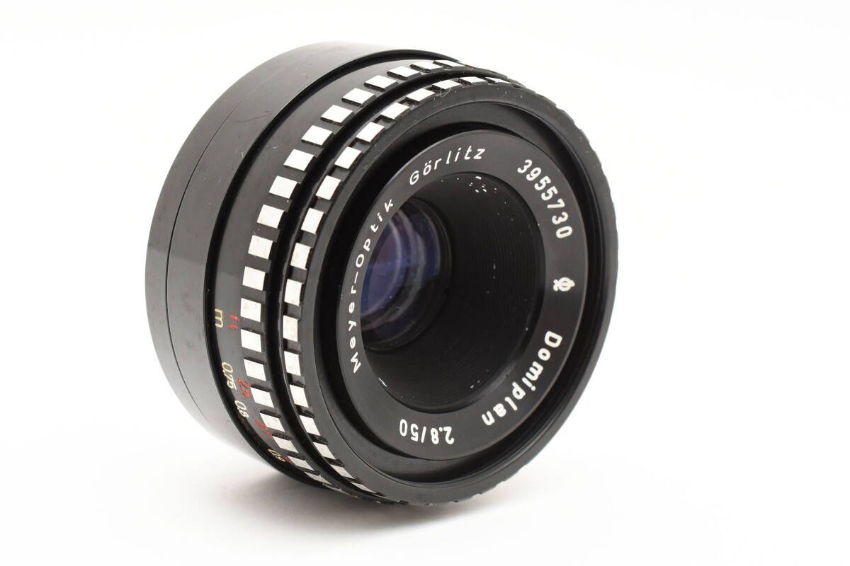 ☆メイヤー Meyer-Optik Gorlitz Domiplan 50mm F2.8 ゼブラ M42