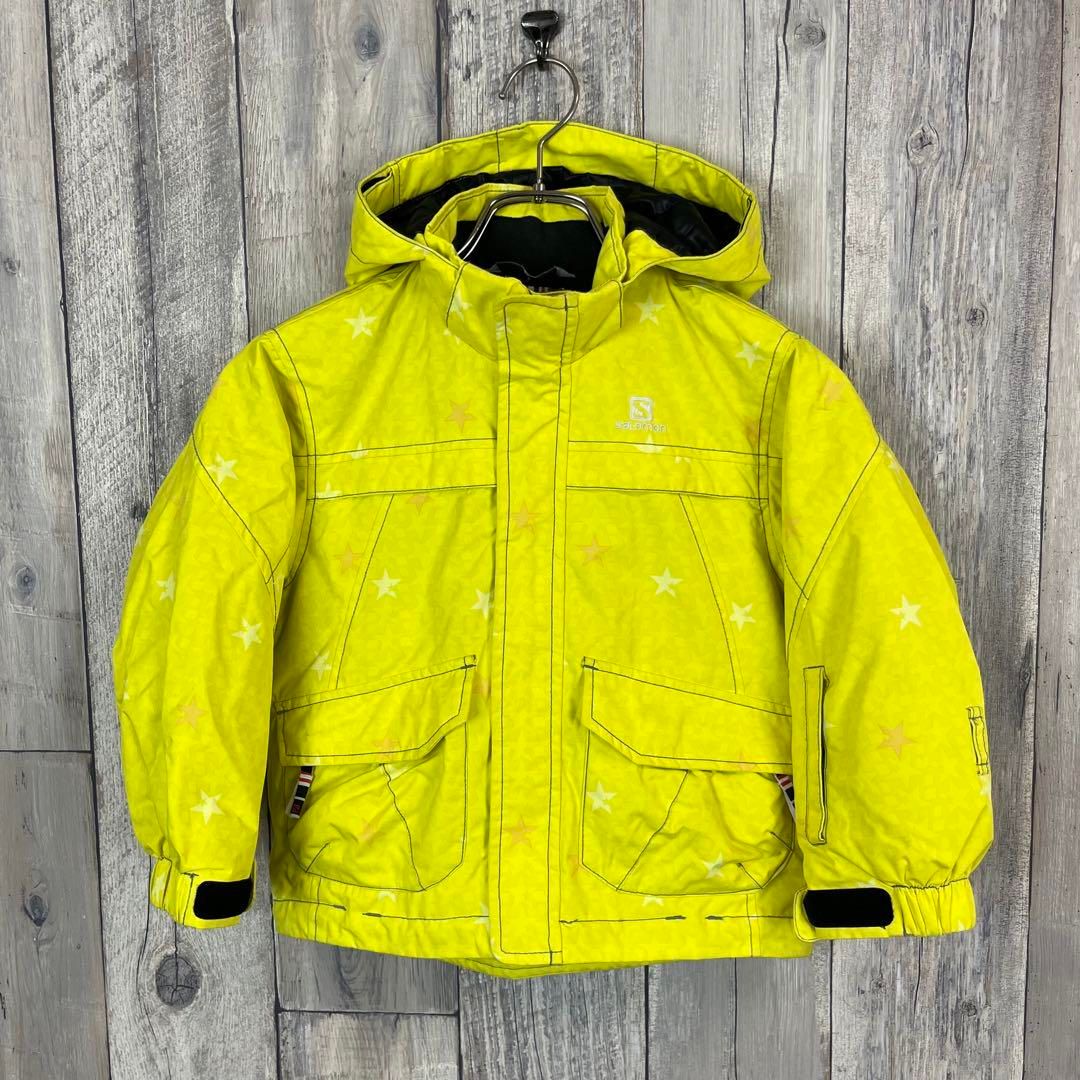 SALOMON サロモン 耐水 撥水 スノボ スキー ウェア ジュニア 100