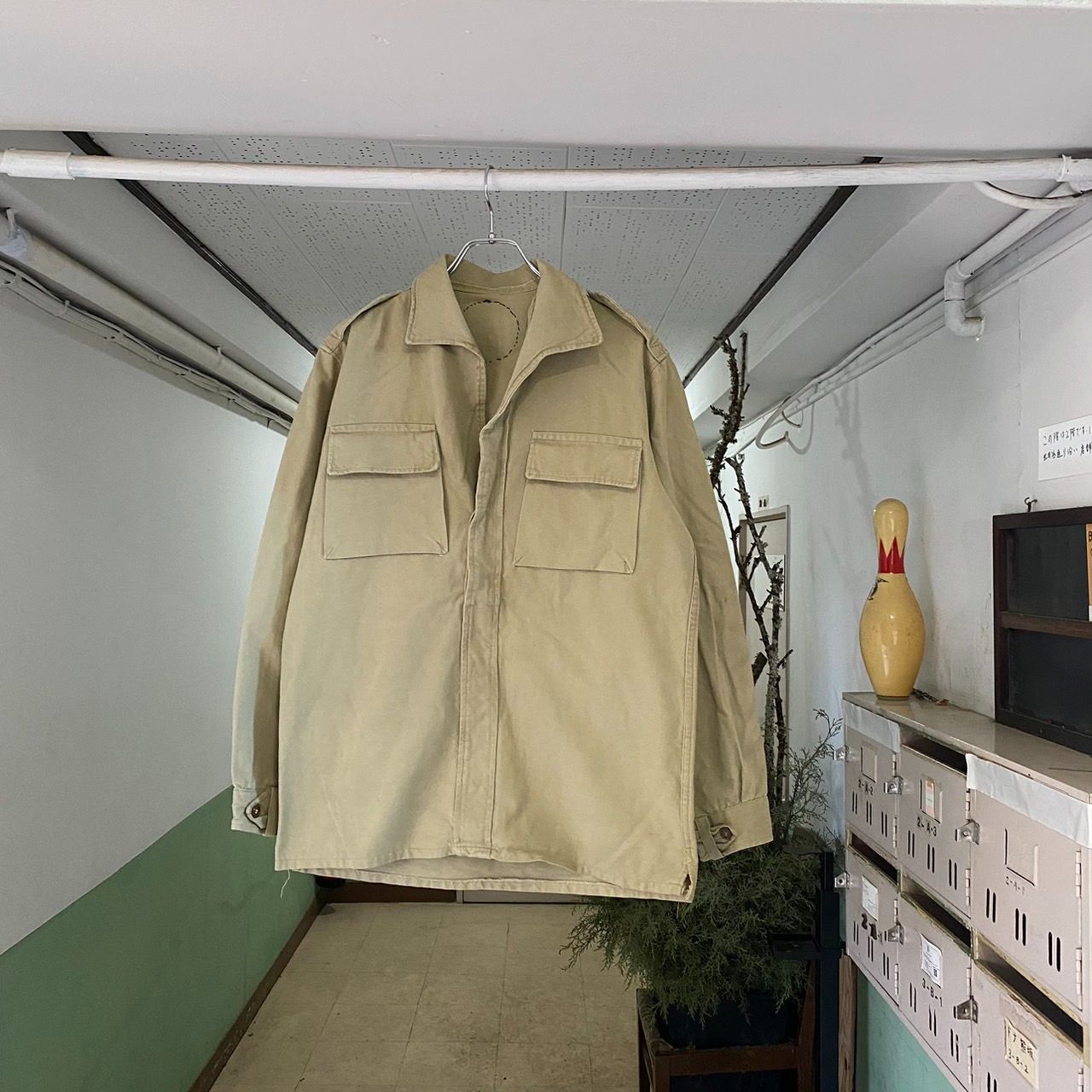 EURO MILITARY REMAKE JACKET 第1ボタン無し UT-2634