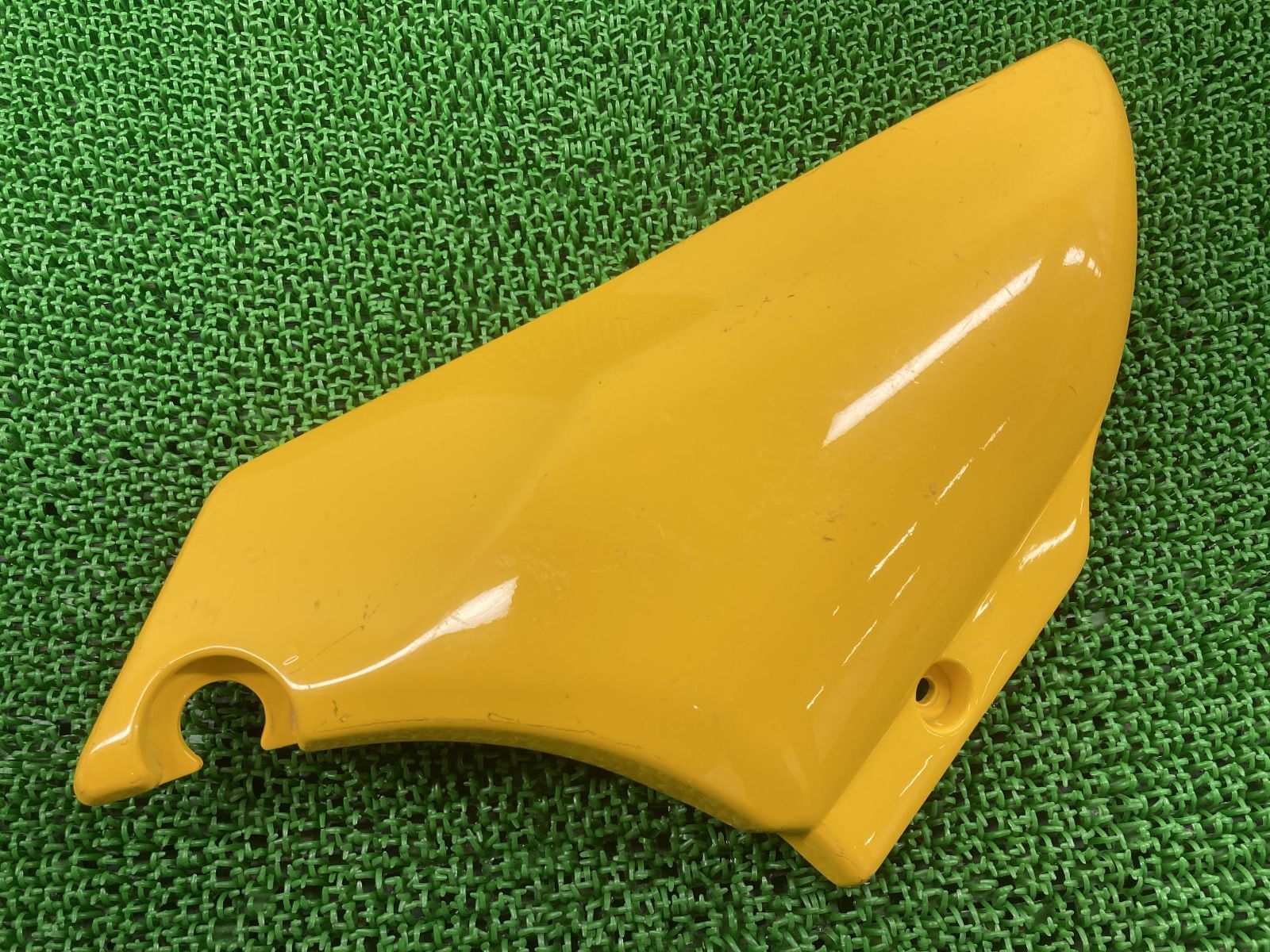 エリミネーター250V サイドカバー 左 黄 36001-1602 カワサキ 純正 中古 バイク 部品 VN250A 割れ欠け無し 品薄 希少品 車検 Genuine