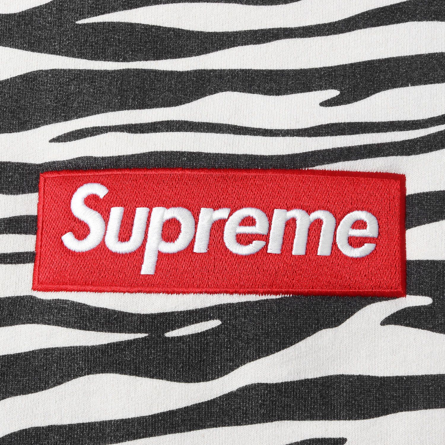 Supreme ゼブラ柄 クルーネック スウェット 激レア】Supreme ゼブラ柄