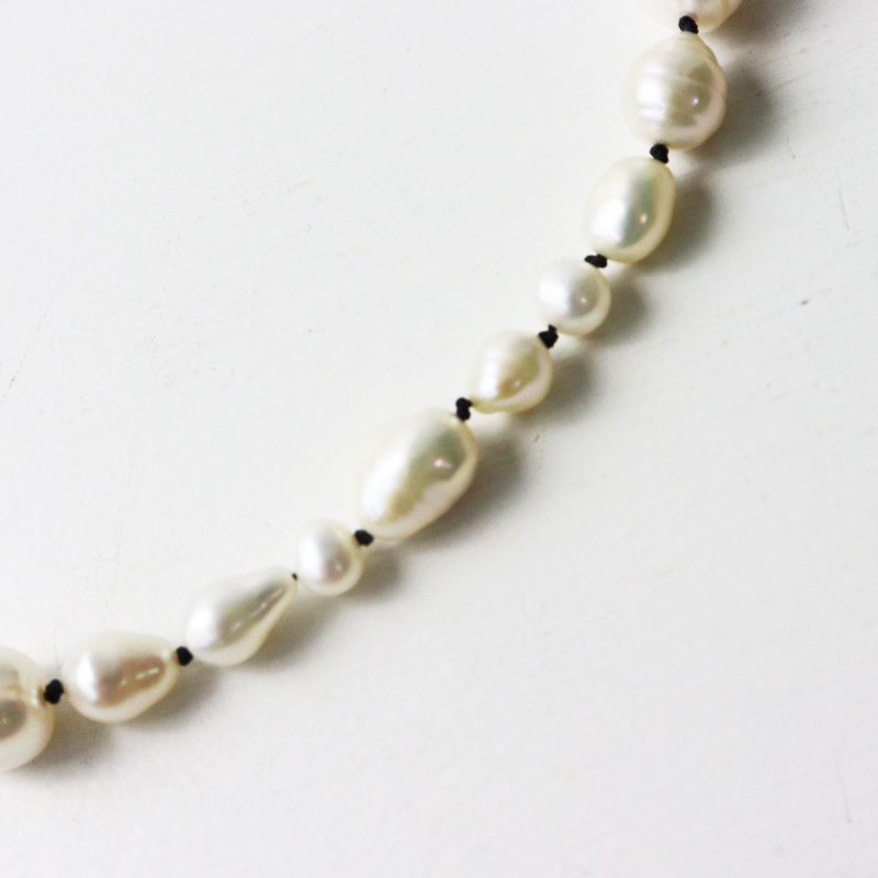 美品 定価35200円 2025年 イレーヴ YLEVE MIX PEARL NECKLACE KNOT