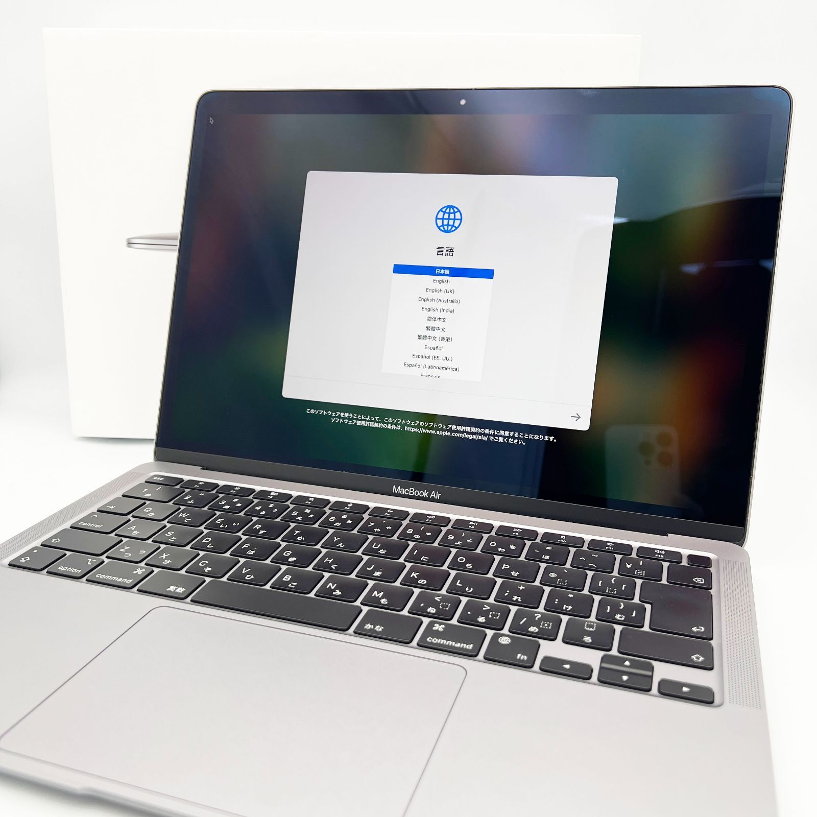 MacBook Air Retina 13.3インチ Apple M1チップ MGN63J|A スペースグレイ 本体 マックブックエアー