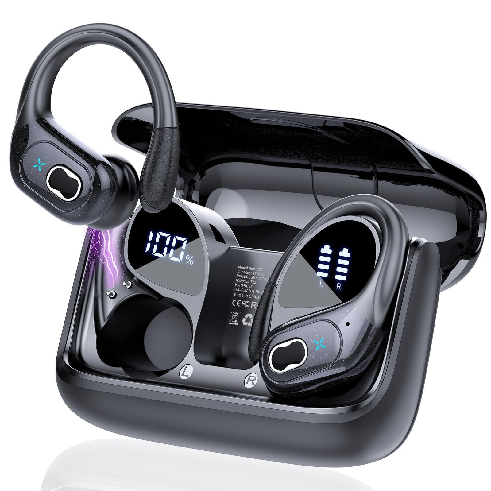 人気商品】イヤホン bluetooth ワイヤレスイヤホン Bluetooth5.4 瞬時 
