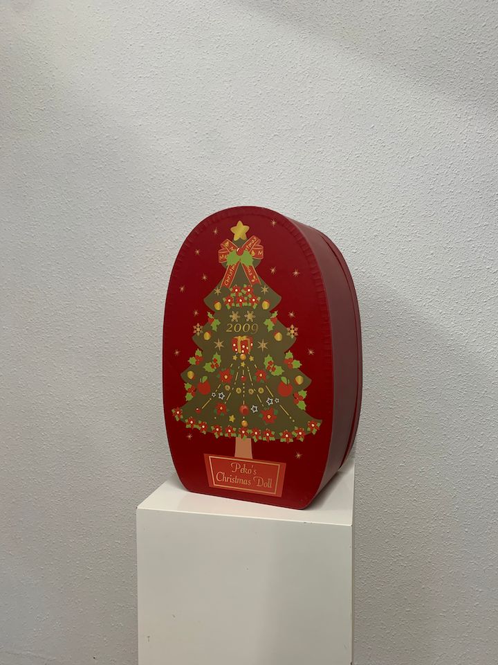 不二家 ペコちゃん 2009年 クリスマスドール 限定品 箱付き 美品