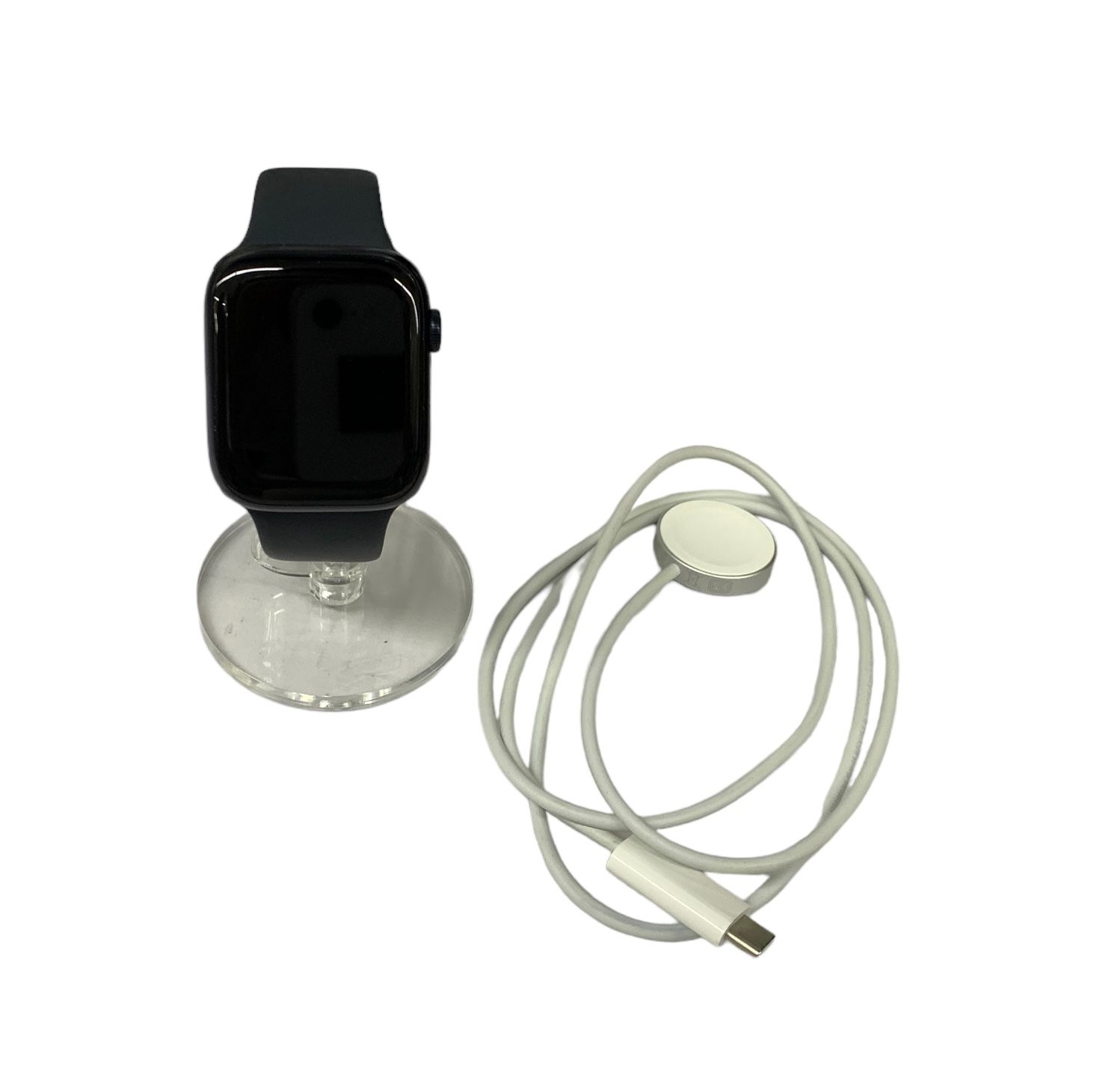 お得通販Apple MKJP3J/A Apple Watch Series 7 GPS+Cellularモデル - 45mm ミッドナイト スポーツバンド 時計 中古 T6213236 スマートウォッチ本体