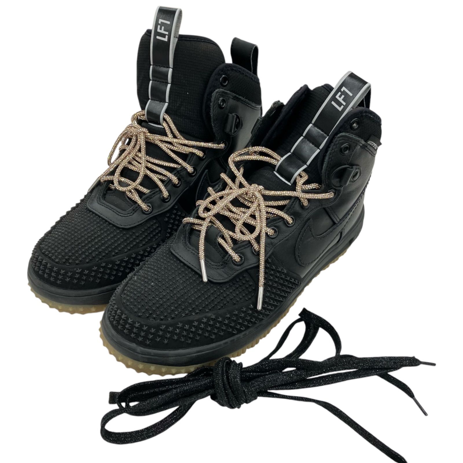 186001 NIKE ナイキ ルナフォース１ダックブーツ 805899-003 黒