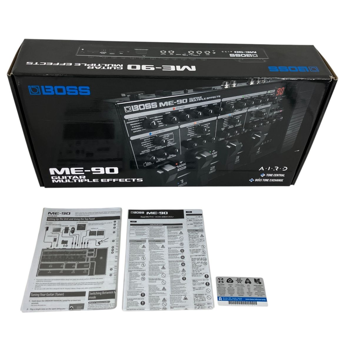 BOSS ME-90 中古超美品 BOSS ME-90 安心の日本正規品！ GUITAR MULTIPLE EFFECTS : サン