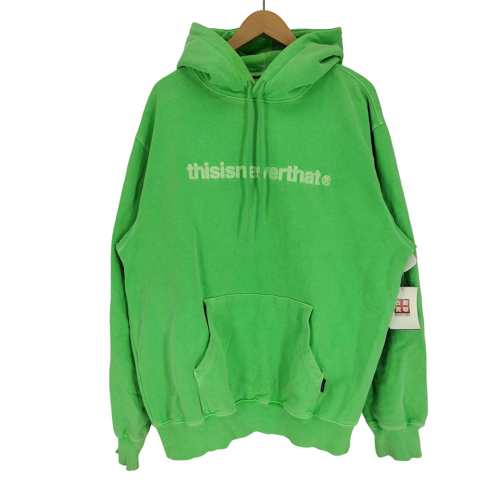 【希少XL】ディスイズネバーザット★センターロゴ プルオーバーパーカー ディスイズネバーザット thisisneverthat T-Logo Popover Hoodie