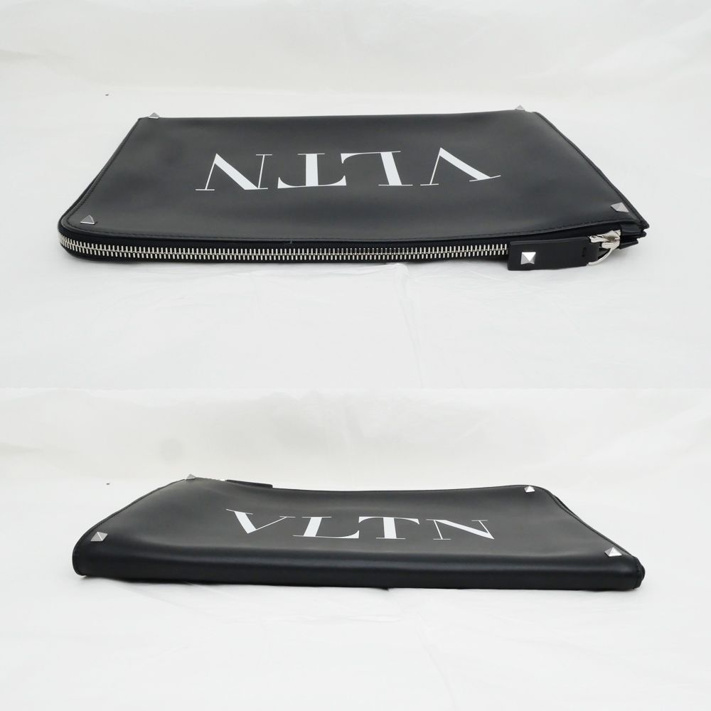 名東】【VALENTINO】ヴァレンティノ ロックスタッズ クラッチバッグ