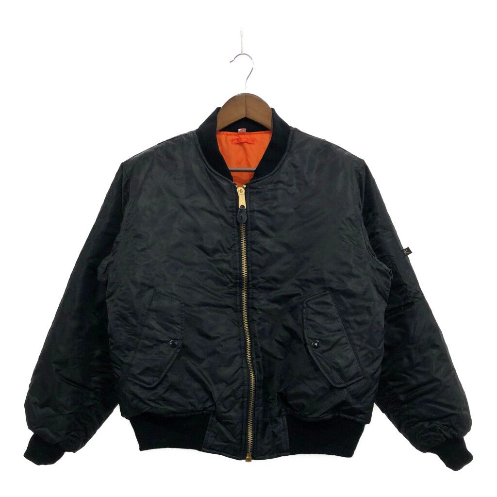 ROTHCO MA-1 フライトジャケット アウター ミリタリー 戦闘服 ブラック (メンズ S) 中古 古着 P6263