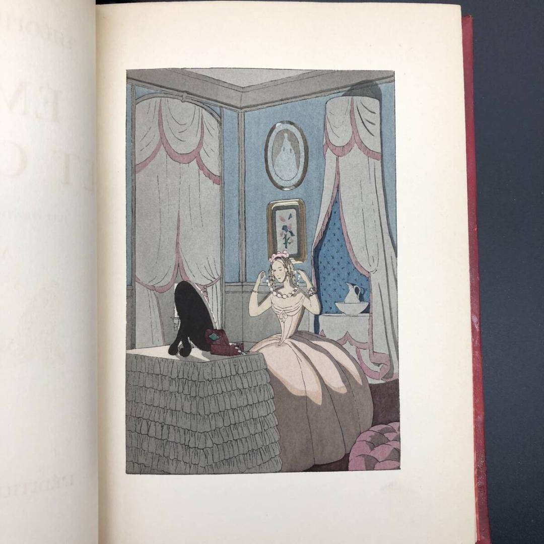 アールデコ 挿絵本 A.E マルティー 『 七宝とカメオ 』ポショワール 美